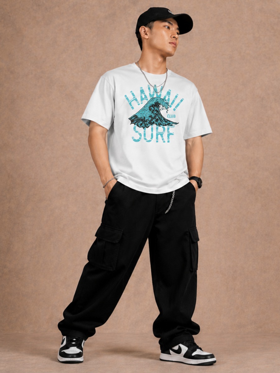 Pihdaddy -T-Shirt Hawai Surf 