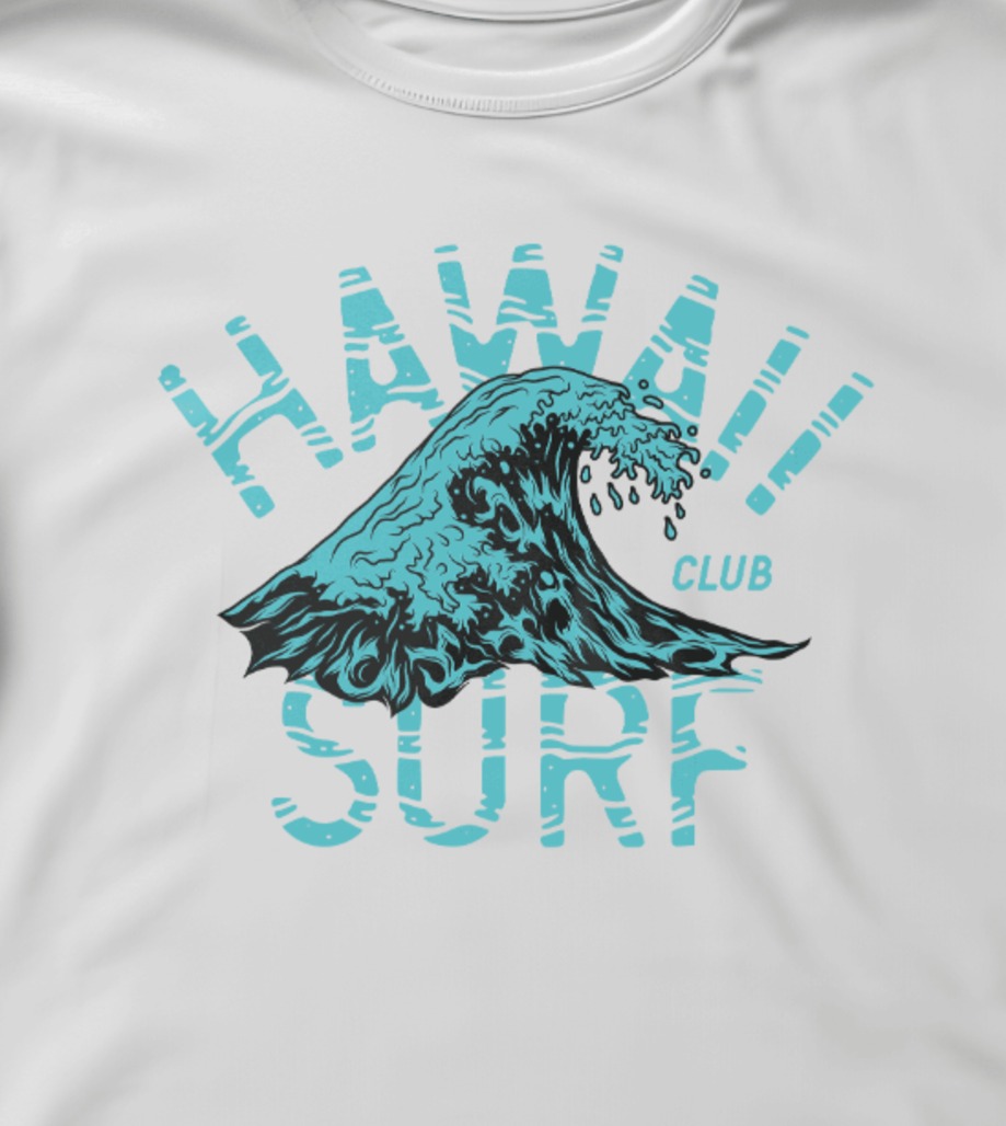 Pihdaddy -T-Shirt Hawai Surf 