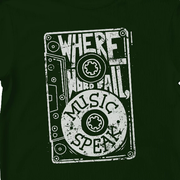 Pihdaddy -T-Shirt Music Speak
